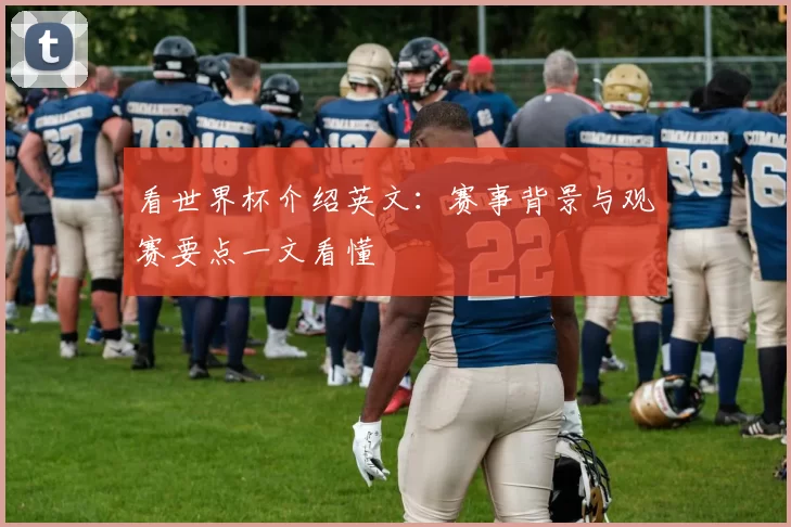 看世界杯介绍英文：赛事背景与观赛要点一文看懂