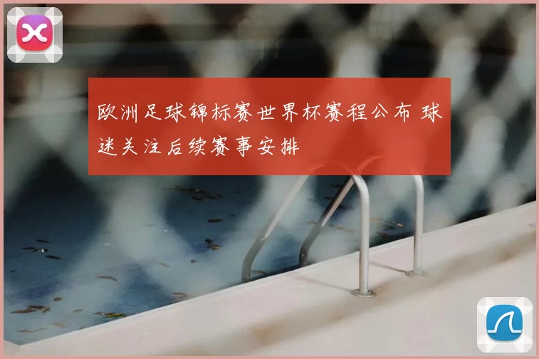 欧洲足球锦标赛世界杯赛程公布 球迷关注后续赛事安排