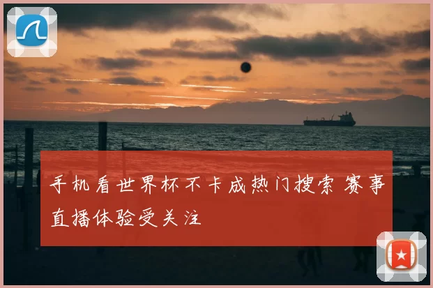 手机看世界杯不卡成热门搜索 赛事直播体验受关注